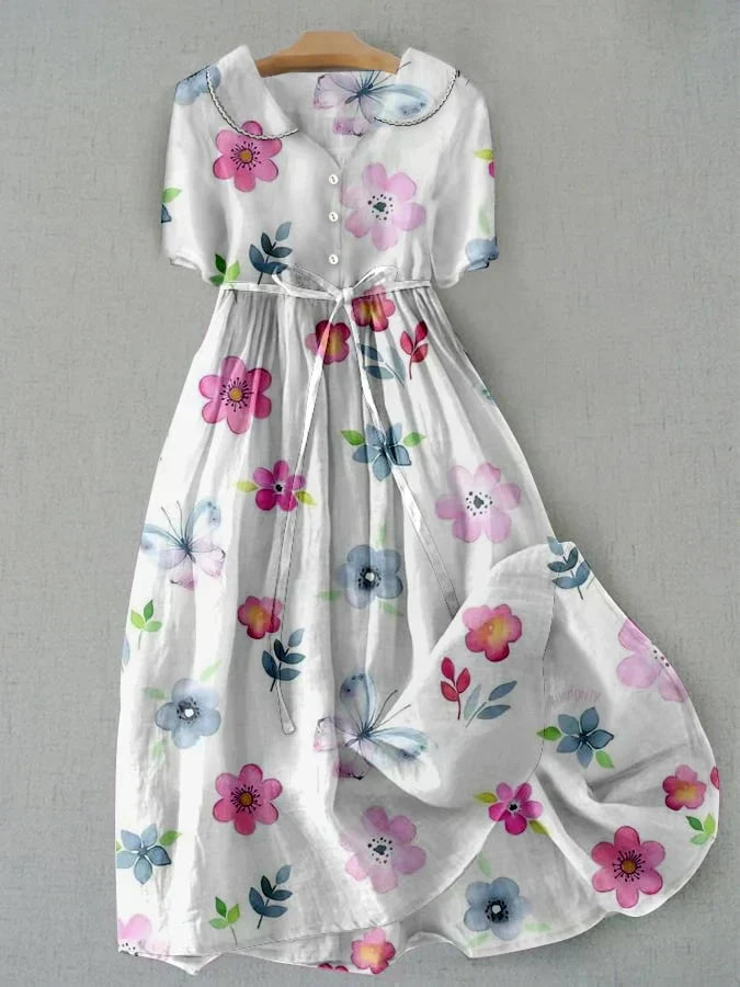 Colette | Vestido floral vivo y colorido