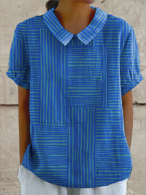 Maya | Geometric Shirt