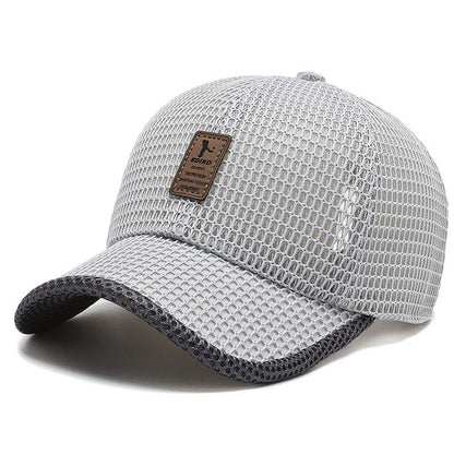 Gorra ligera y transpirable