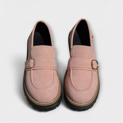 Laura | Mocasines casual de punta redonda