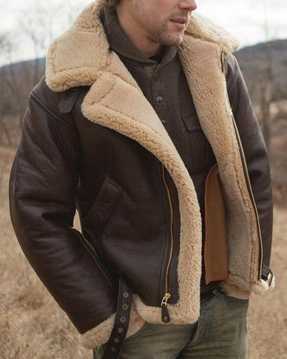 MAVERICK | Chaqueta de cuero acolchada