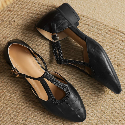 ARABELA | Sandalias trenzadas de tacón