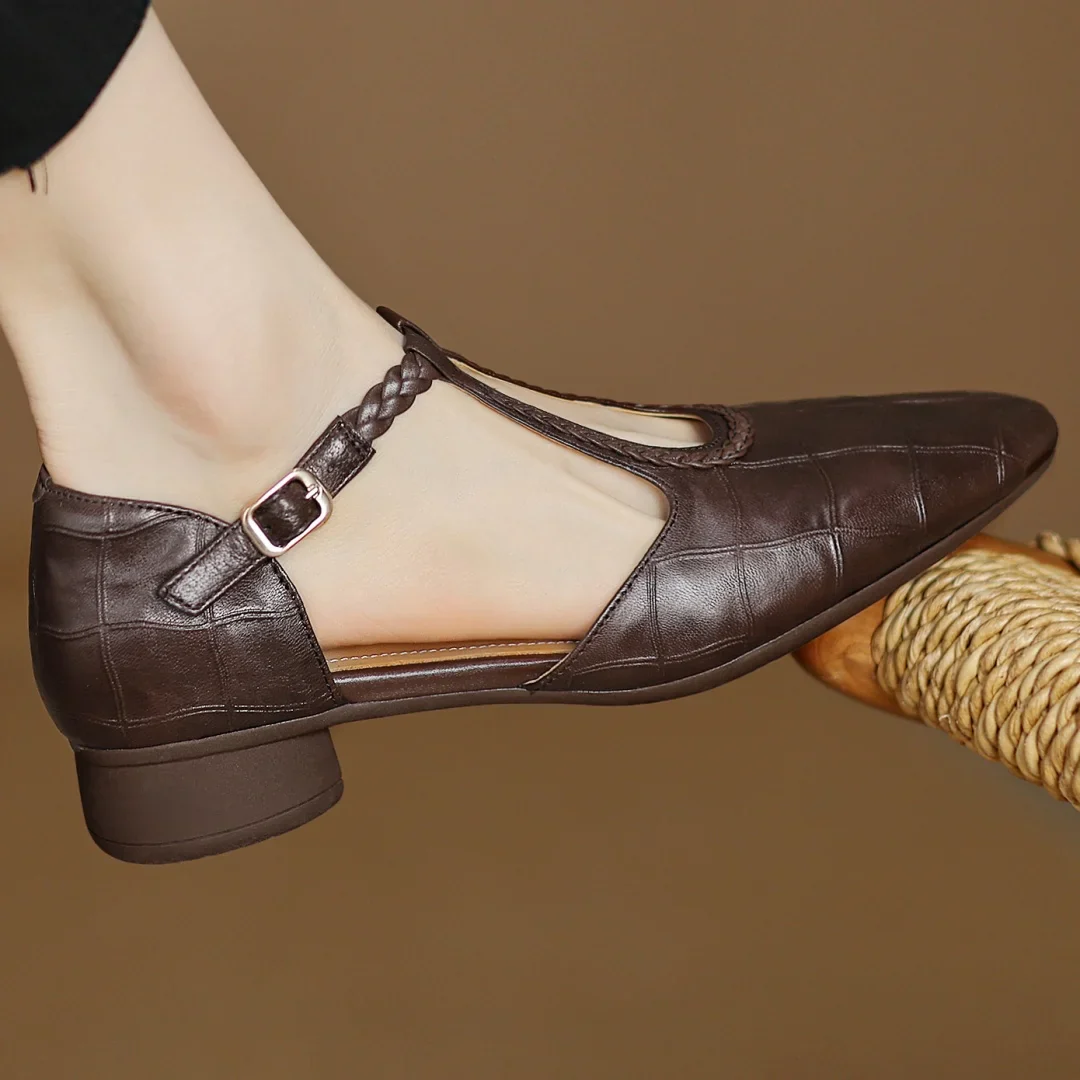 ARABELA | Sandalias trenzadas de tacón