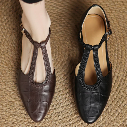 ARABELA | Sandalias trenzadas de tacón