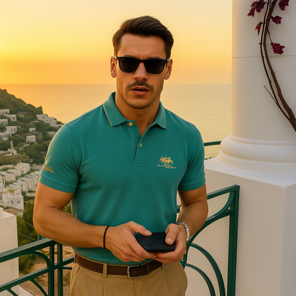 JOSEPH | Polo clásico de algodón con bordado exclusivo